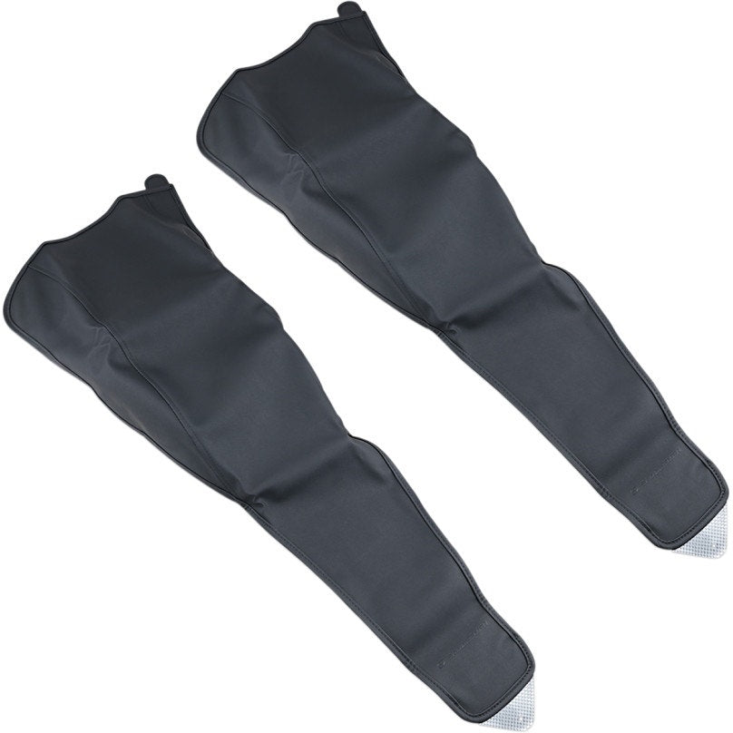 Saddlemen Smooth Black Rear Fender Bra Protectors Harley Trikes FLHX FLHT 08-Up