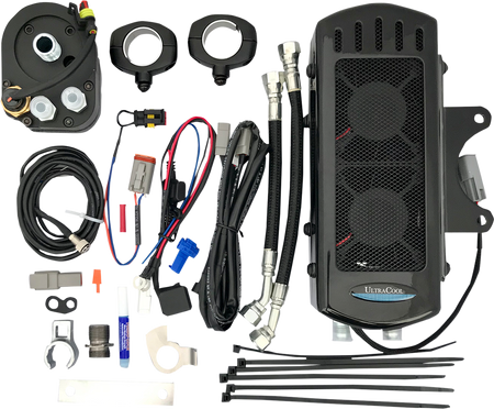 UltraCool SMT-1 S&S T-Series 3.0 Side Mount Oil Cooler Kit for 1999-2006 Harley-Davidson Touring