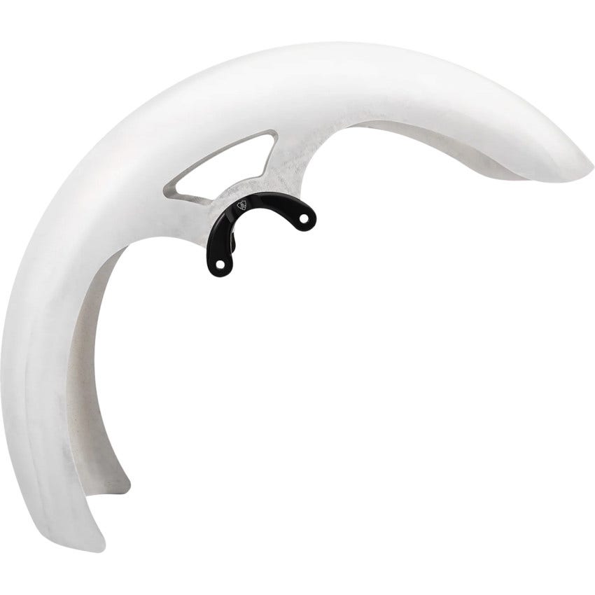 Arlen Ness 21" Real Steel Rapper Front Fender for Harley 12-25 Road/Street Glide