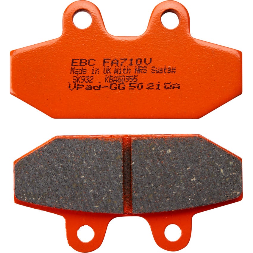 EBC FA710V Sintered Metal Rear Brake Pads for Harley 18-24 Dyna Models