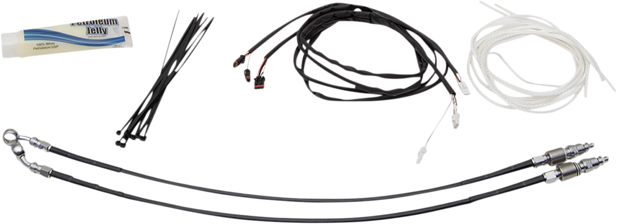 FBI Fat Baggers Control Installation Kit for 2014-2023 Harley-Davidson Touring - FLHR '18-'20 / Black / 14"-16"