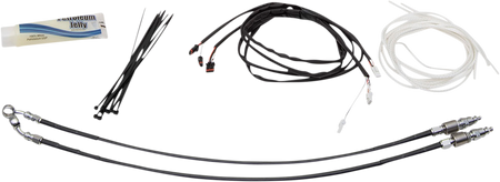 FBI Fat Baggers Control Installation Kit for 2014-2023 Harley-Davidson Touring - FLHR '18-'20 / Black / 14"-16"