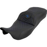 Saddlemen Dragon Stitch Road Sofa w/o Backrest 08-25 Harley Touring