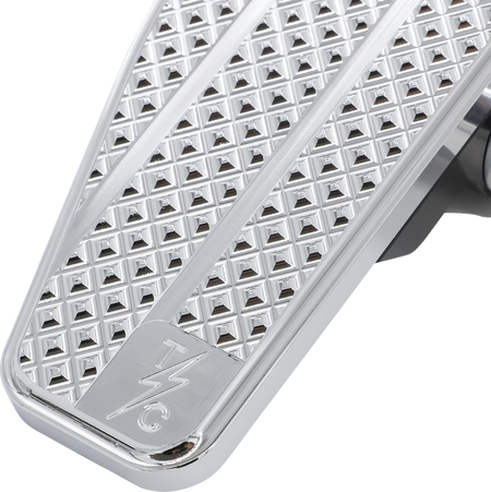 Thrashin Supply Co. Mini Floorboards for 2007-2025 Harley-Davidson Touring / Softail - Chrome