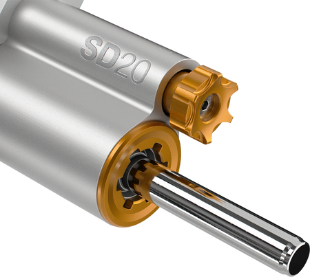Ohlins SD20 Steering Damper Kit for 2026 BMW R 12 G/S - Chrome