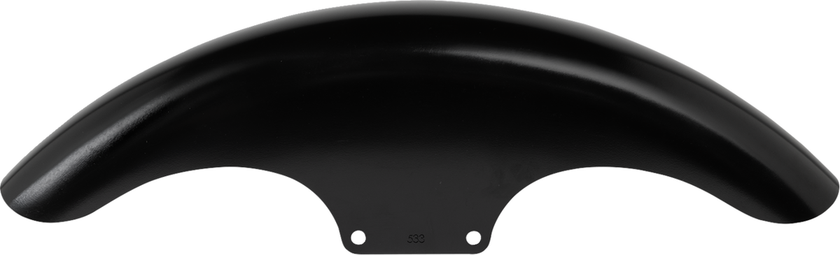 Klock Werks Hugger Series Front Fender with Mounting Blocks for Softail/Dyna - HD Dyna/Softail / 19" / Top-Hat Front Fender
