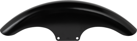 Klock Werks Hugger Series Front Fender with Mounting Blocks for Softail/Dyna - HD Dyna/Softail / 19" / Top-Hat Front Fender