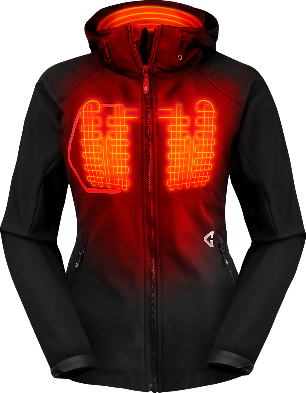 Gerbing Heated Clothing Womens 7V Torrid Softshell Heated Jacket 2.0 - Black