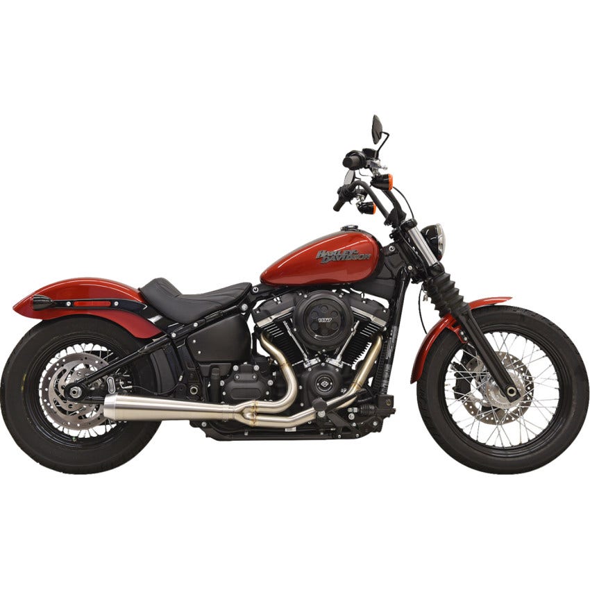 Bassani Road Rage 3 2-into-1 Stainless Steel Exhaust System 4 Harley 18-23 Softail