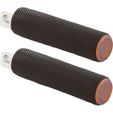 Arlen Ness Knurled Fusion Foot Pegs for Harley or Metric