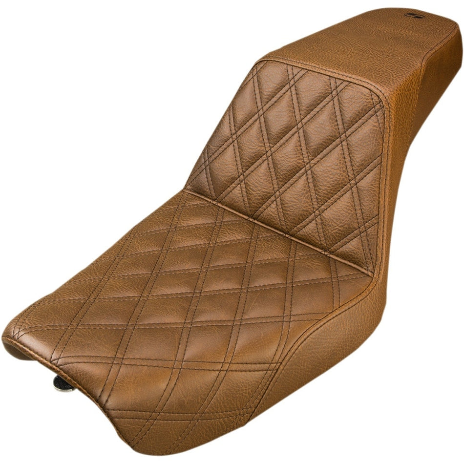 Saddlemen 804-04-172BR Brown Step Up LS Seat 04-05 Harley Dyna FXD 0803-0571 08030571