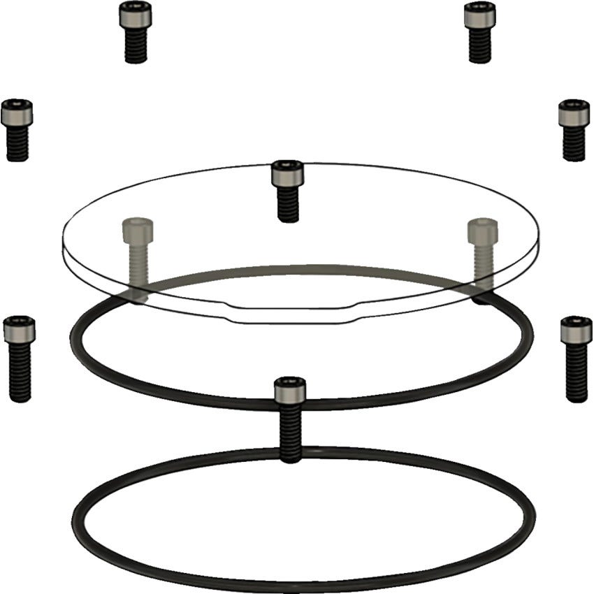 Trask Assault Derby Cover Repair Kit for Harley 1999-2024