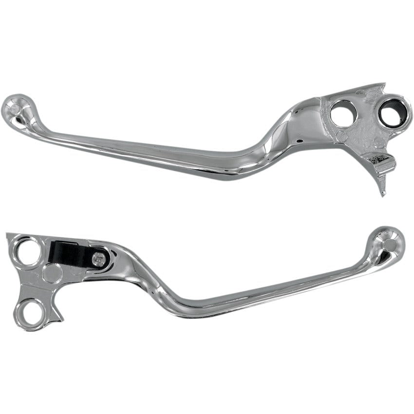 Drag Specialties Wide Blade Lever Set for Harley 96-17 Big Twin 08-17 FL