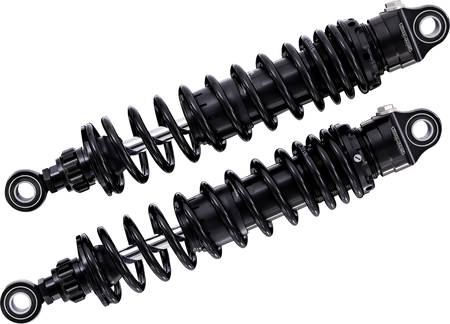 Ohlins STX36 Blackline Rebound Adjustable 13" Twin Shocks for 1990-2025 Harley-Davidson Touring - Black