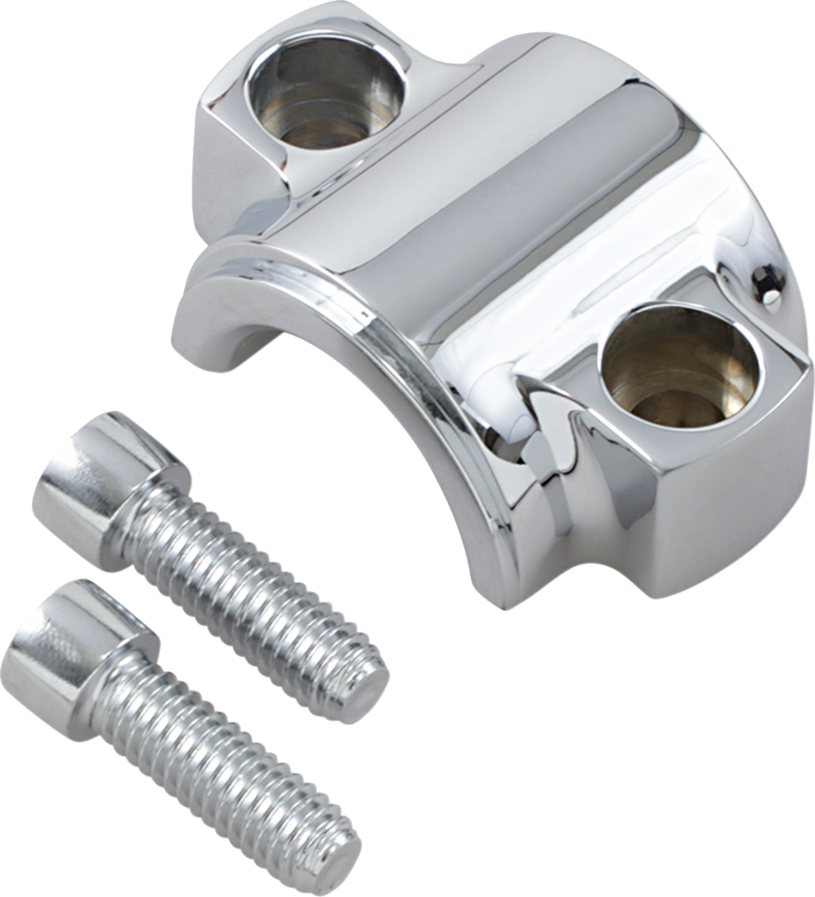 Klock Werks Lower Fork Leg Axle Caps for Harley-Davidson - Chrome