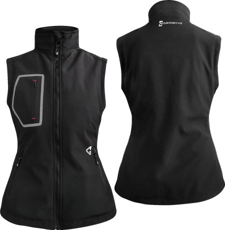 Gerbing Heated Clothing Womens 7V Torrid Softshell Heated Vest 2.0