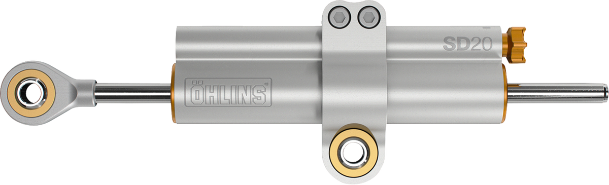 Ohlins SD20 Steering Damper Kit for 2021-2026 Honda CBR1000RR / CBR1000RR-R Fireblade SP - Chrome