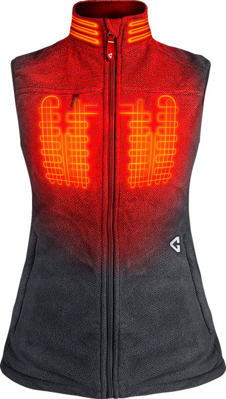 Gerbing Heated Clothing Womens 7V Thermite Fleece Heated Vest 2.0