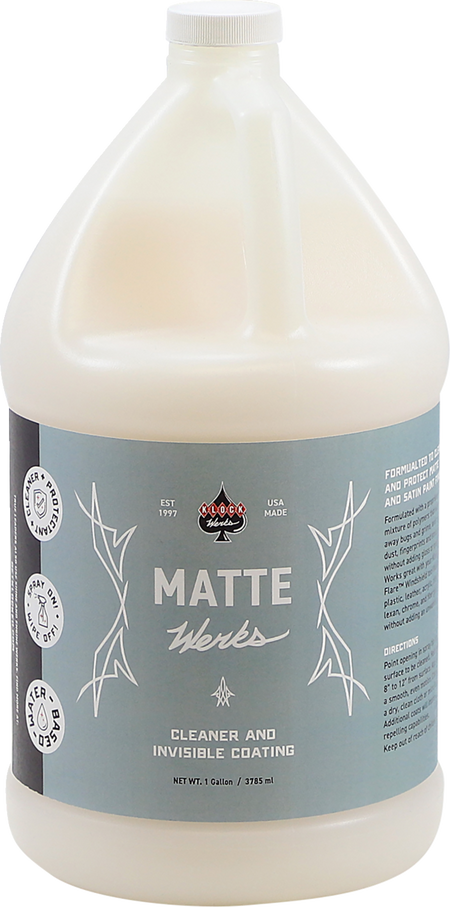 Klock Werks Matte Werks Cleaner - 1 US gal.