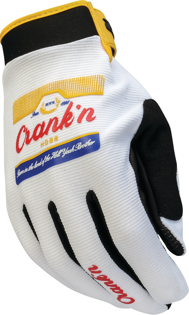 Z1R Crank'n Moto Gloves - Gold