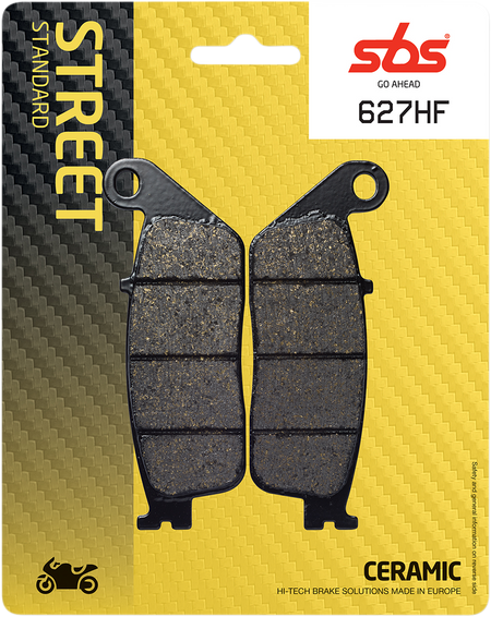 SBS Street Ceramic Organic Brake Pads for Select 1972-2026 Kawasaki Models