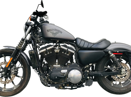UltraCool SMSP-2 3.0 Side Mount Oil Cooler Kit with Fan for 2004-2022 Harley-Davidson Sportster