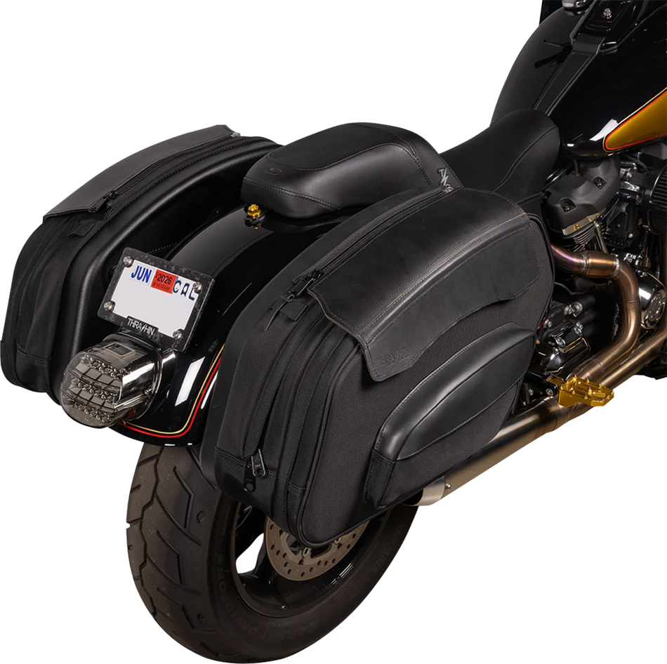 Thrashin Supply Co. Sport Saddlebags for 1998-2026 Harley-Davidson Softail / Dyna
