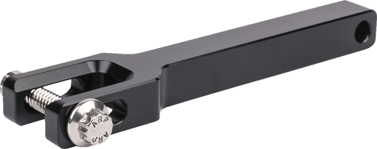 Thrashin Supply Co. Gauge Relocation Bracket - Black