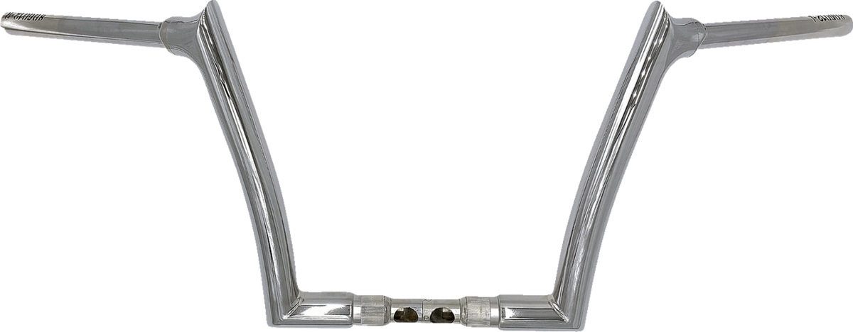 FBI 1-1/2" EZ Pointed Top Handlebars for 21-25 FLTRK, 21-23 FLTRX/S/SE/ST - Chrome / 12"