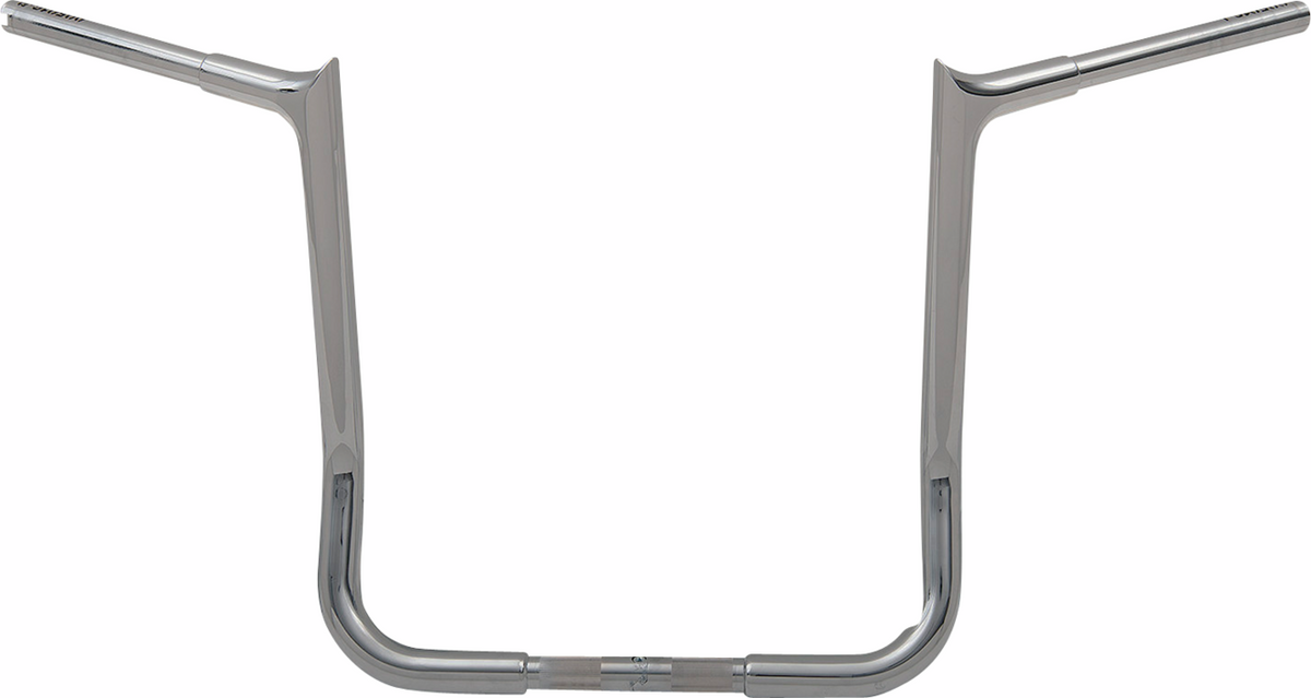 FBI Fat Baggers 1-1/4" EZ Pointed Top Handlebars for FLH/X '23-'26 - Chrome / 16"