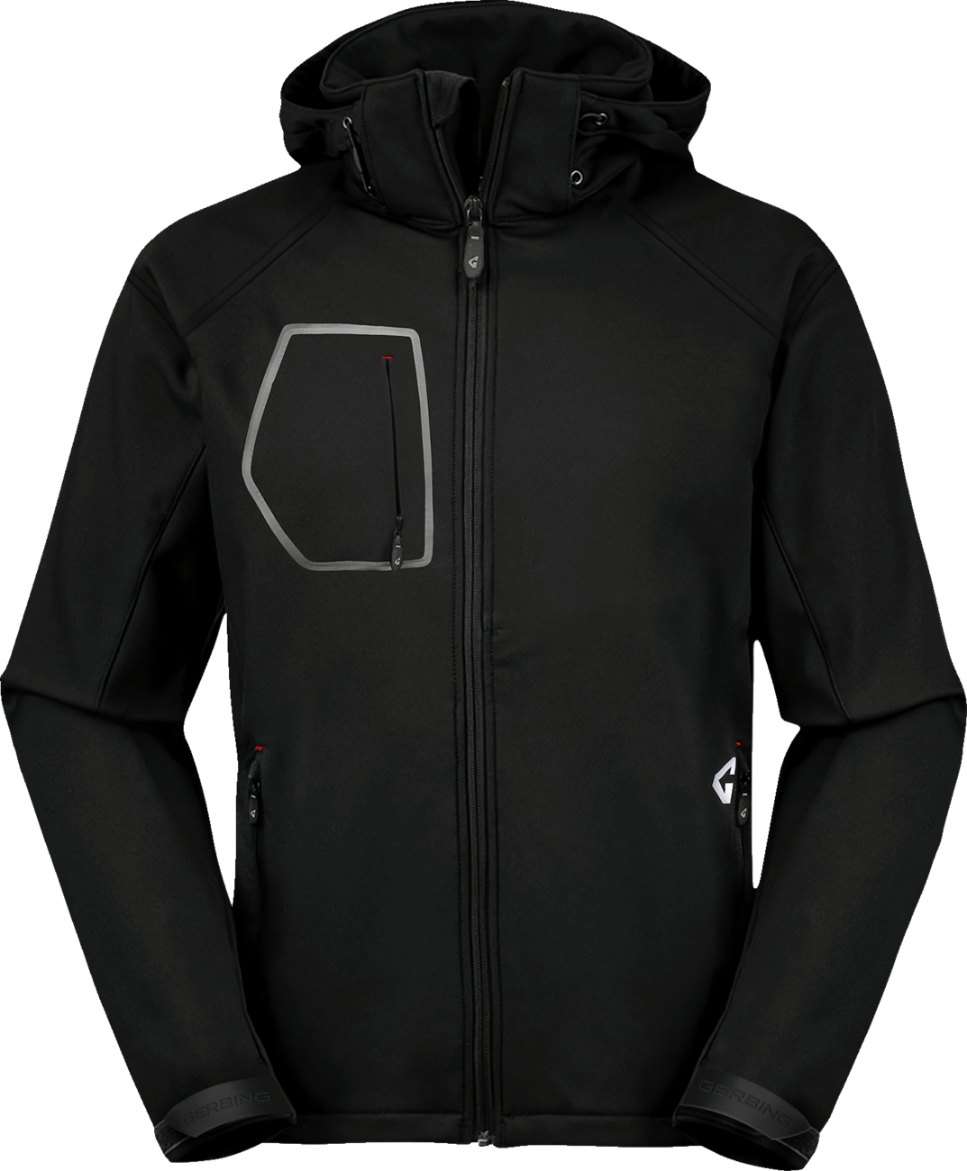 Gerbing Heated Clothing Mens 7V Torrid Softshell Heated Jacket 2.0 - Black