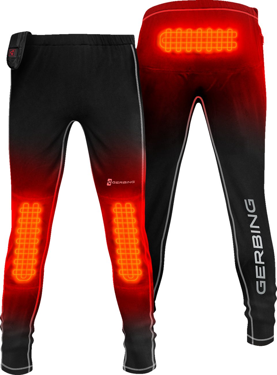 Gerbing Heated Clothing Womens 7V Battery Powered Heated Base Layer Pants - Black