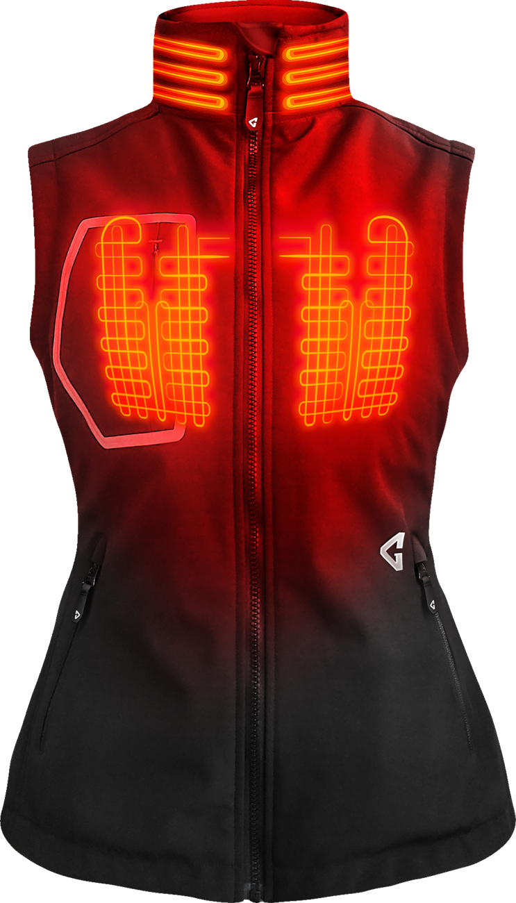Gerbing Heated Clothing Womens 7V Torrid Softshell Heated Vest 2.0
