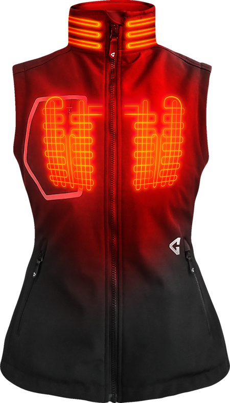 Gerbing Heated Clothing Womens 7V Torrid Softshell Heated Vest 2.0