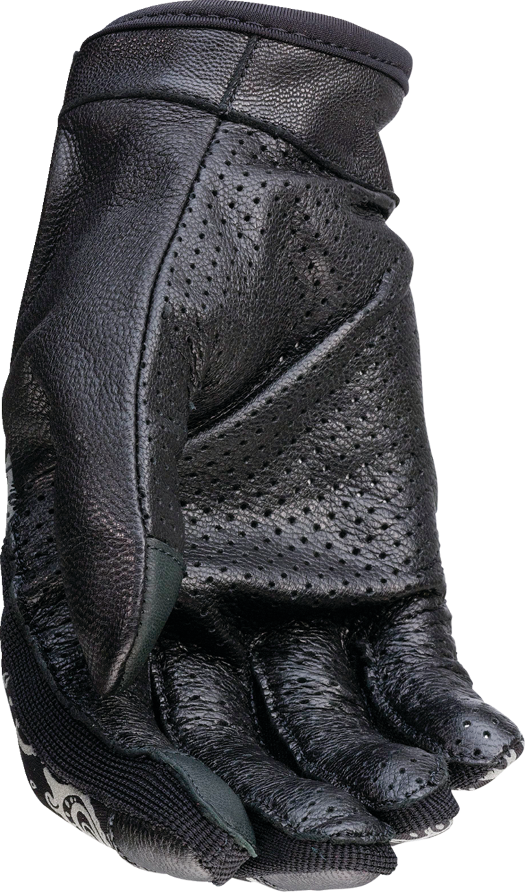 Z1R Womens Reflective Motorcycle Gloves - Black