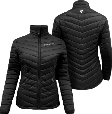 Gerbing Heated Clothing Womens 7V Khione Insulated Heated Puffer Jacket 2.0 - Black