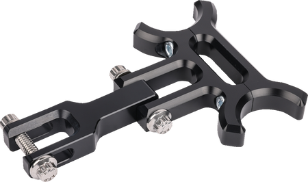 Thrashin Supply Co. Gauge Relocation Bracket - Black