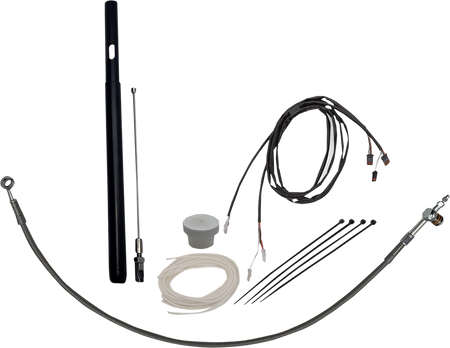 FBI Fat Baggers Control Installation Kit for 2014-2023 Harley-Davidson Touring - FLH/X '21-'23 / Braided / +8"