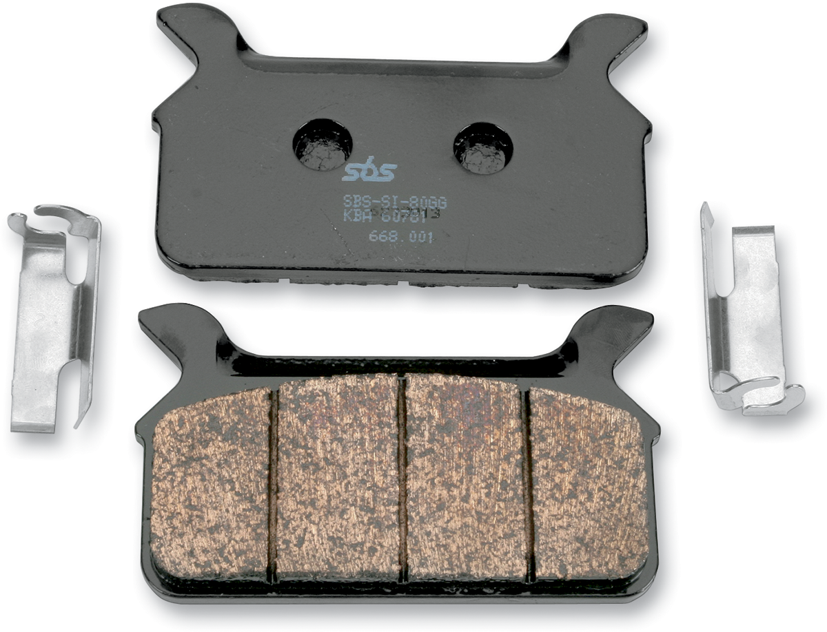 SBS Street Excel Sintered Brake Pads for 1984-2025 Harley-Davidson Touring / Softail / Dyna / FXR / Sportster / Pan America / V-Rod / FX Super Glide / LiveWire