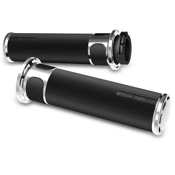 Arlen Ness Fusion Slot Track Hand Grips for Harley