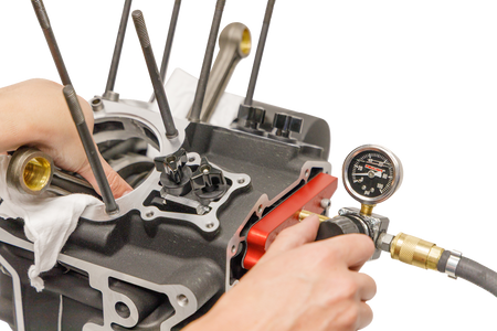 Feuling Assembled Engine Case Piston Cooling Jet Pressure Tester for 1999-2024 Harley-Davidson Touring / Softail / Dyna
