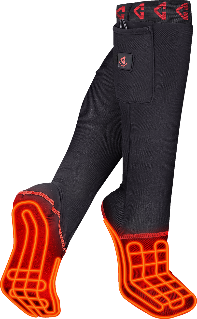 Gerbing Heated Clothing 7V Battery Powered Heated Sock Liners