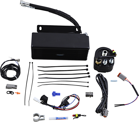 UltraCool RF-2 S&S T-Series 3.0 Below Regulator Mount Oil Cooler Kit for 2009-2016 Harley-Davidson Touring & Trike