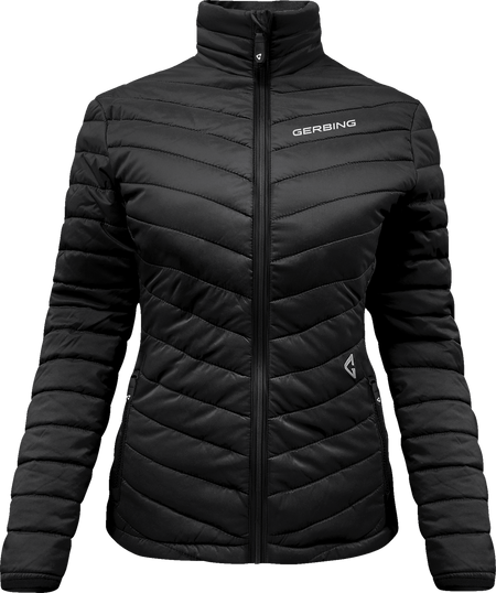 Gerbing Heated Clothing Womens 7V Khione Insulated Heated Puffer Jacket 2.0 - Black