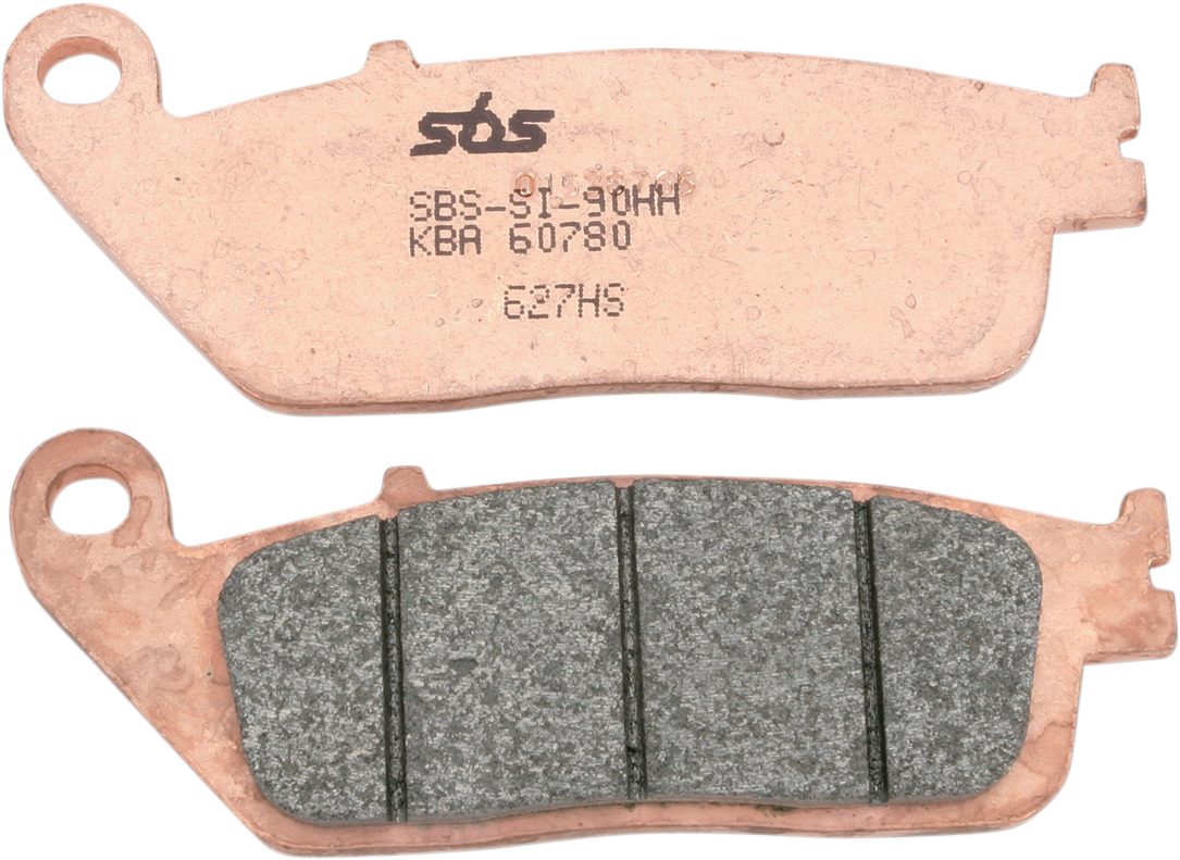 SBS Street Excel Sintered Brake Pads for Select 1983-2026 Kawasaki Models