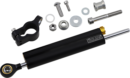 Ohlins Blackline Steering Damper Kit for 2014-2023 BMW R nineT - Black