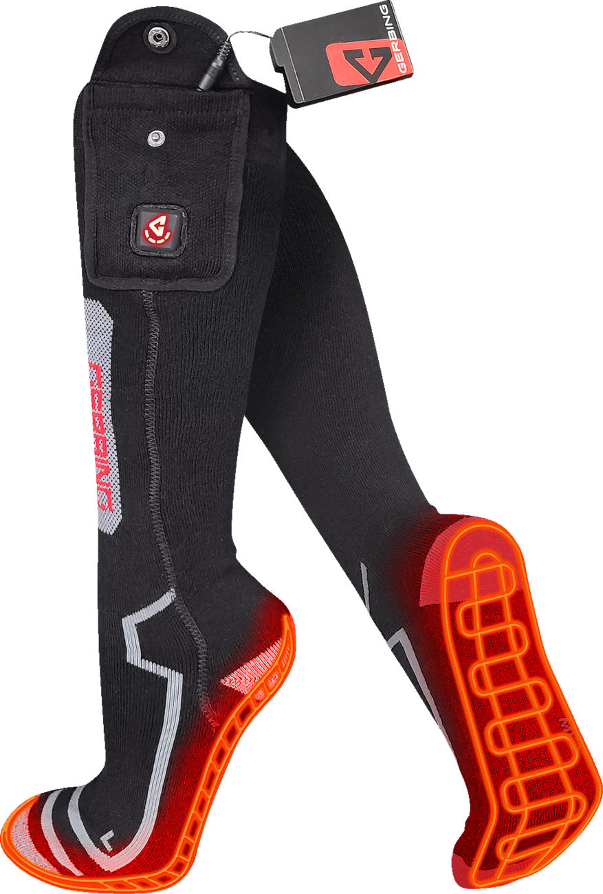 Gerbing Heated Clothing 7V Battery Powered Wool Heated Socks