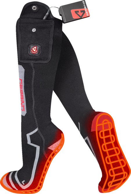 Gerbing Heated Clothing 7V Battery Powered Wool Heated Socks
