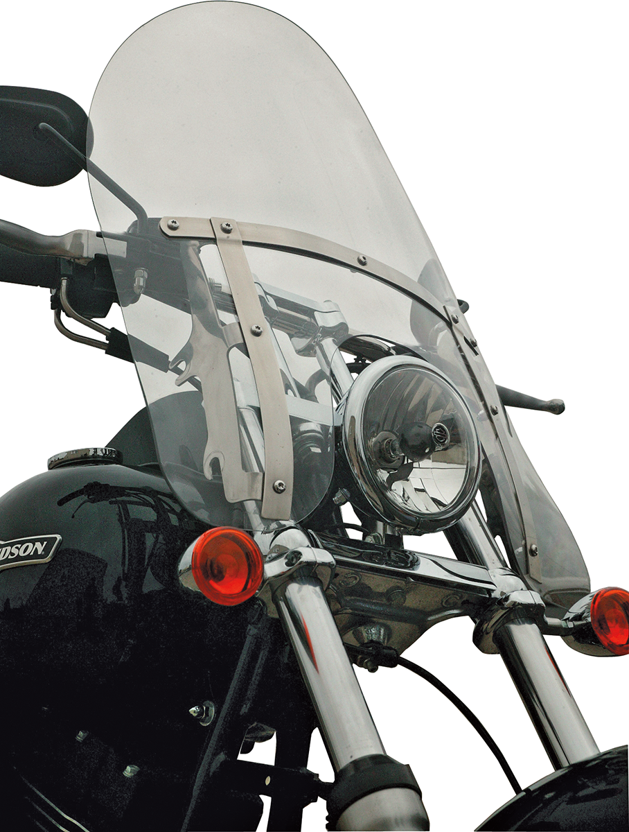 Klock Werks Flare Billboard Windshield for FXD/FXDWG & XL w/ OEM Compact