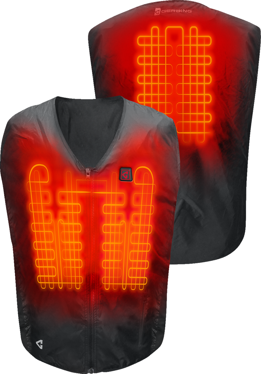 Gerbing Heated Clothing 7V Battery Powered Heated Vest Liner - Black